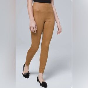 White House Black Market Camel Leggings